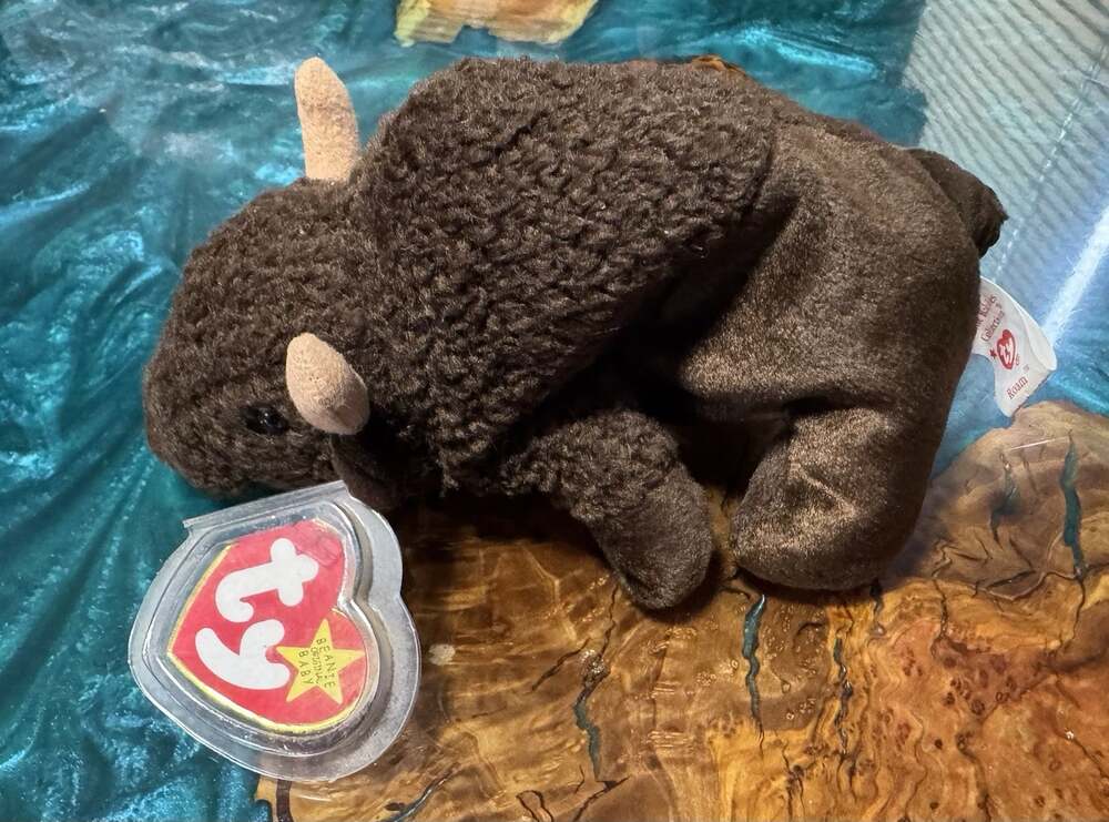TY Beanie Baby - ROAM the Buffalo (6.5 inch) - Stuffed Animal Toy